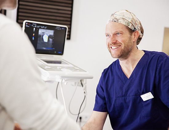 Therapiegespräch mit Dr. Andreas Dietrich